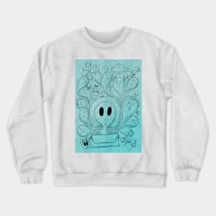 Doodle box lines Crewneck Sweatshirt